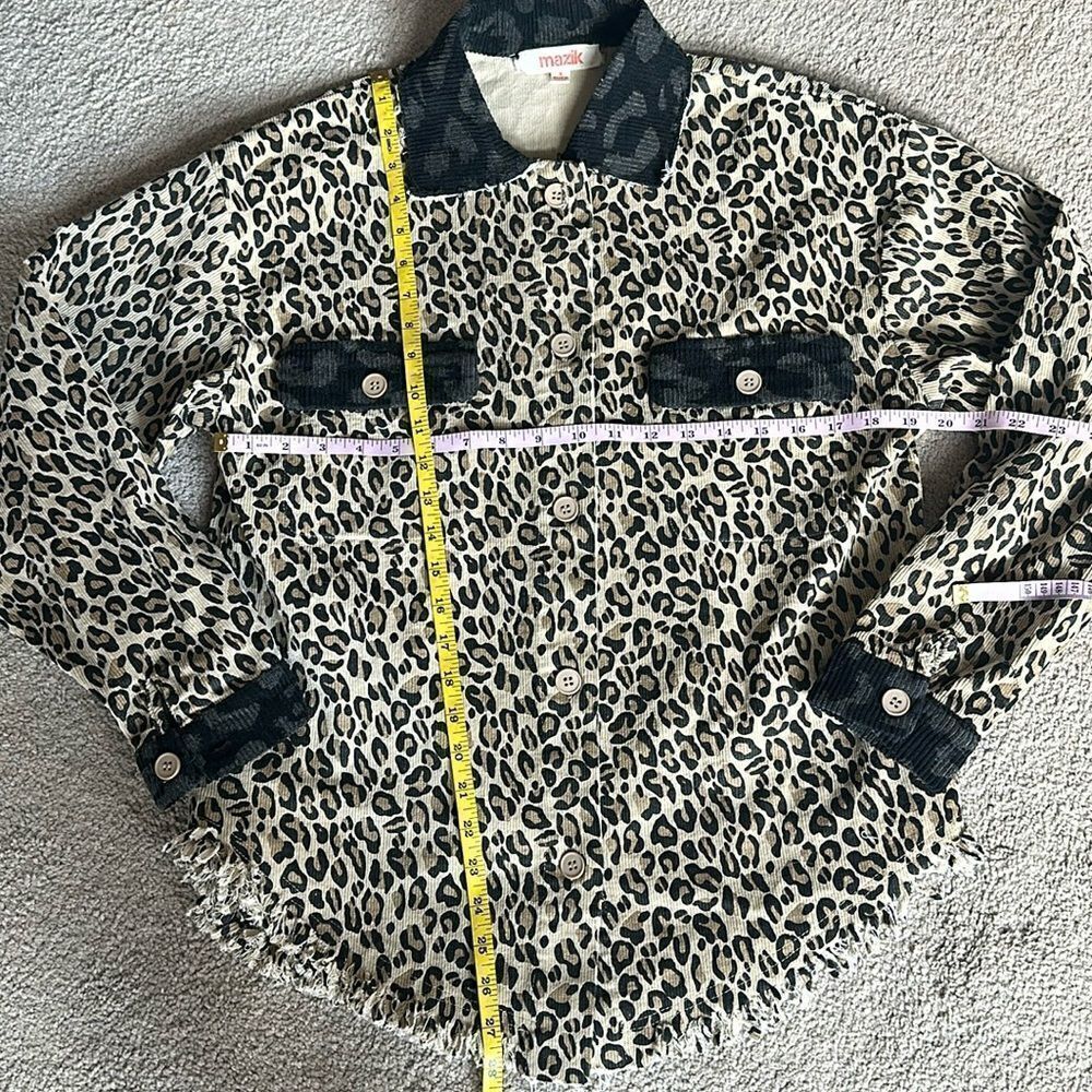Mazik Leopard Shacket Jacket! - Picture 3 of 7
